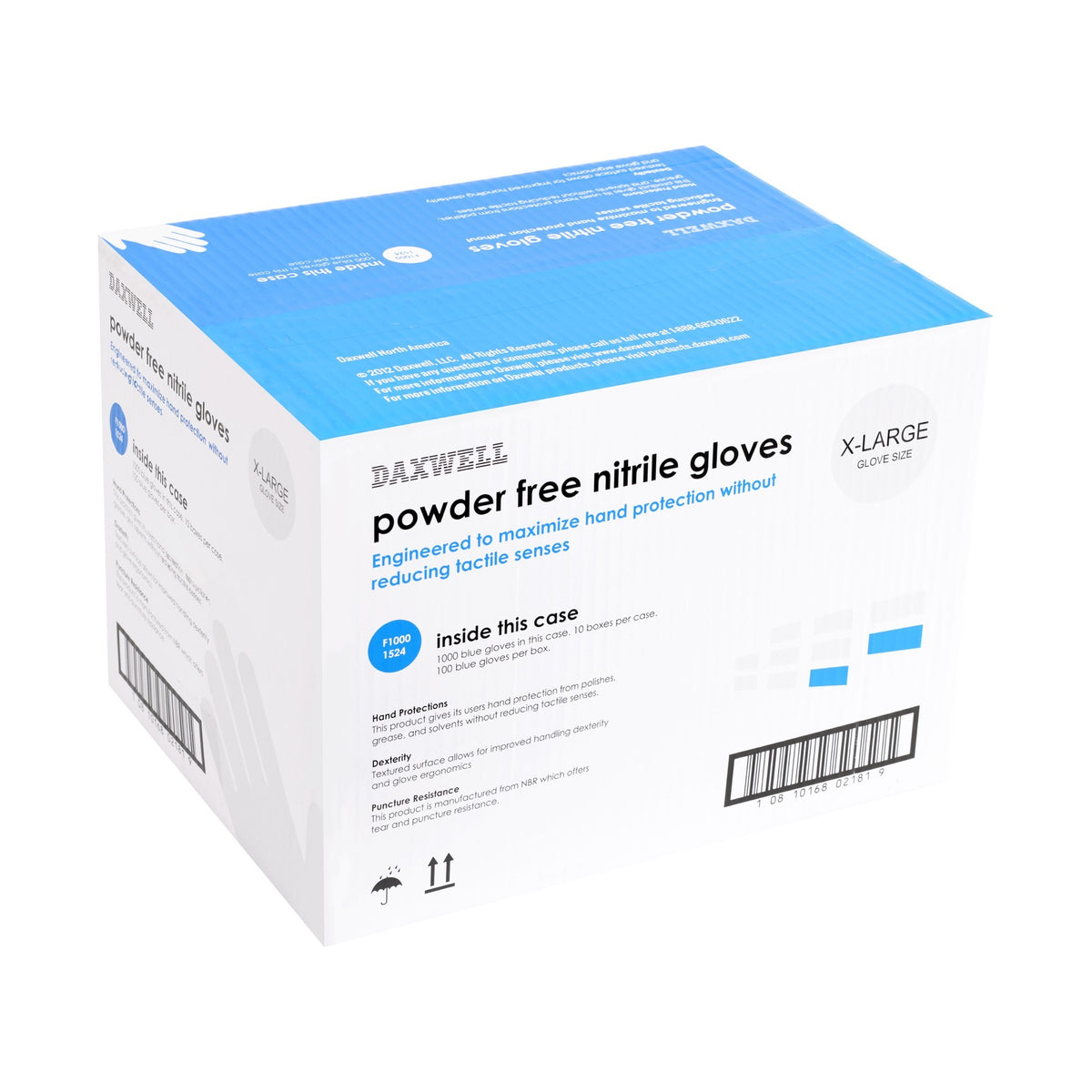 Nitrile General Purpose Gloves - F10001524 packaging