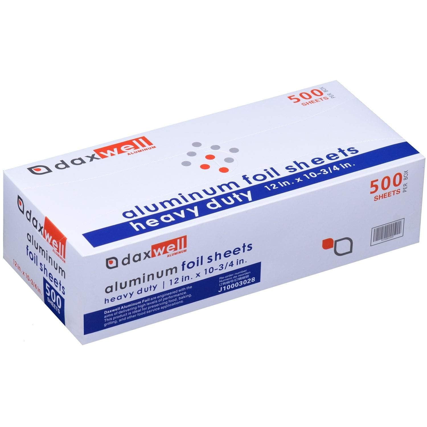 Interfolded Foil Pop-up Sheets, 12" x 10-3/4" - Daxwell