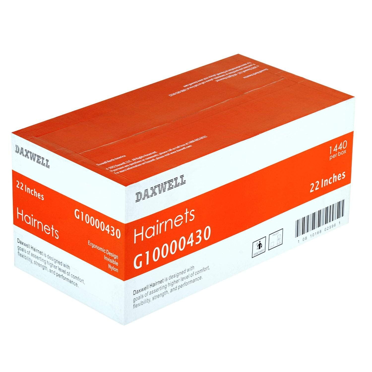 Hairnets 22", Brown - Daxwell