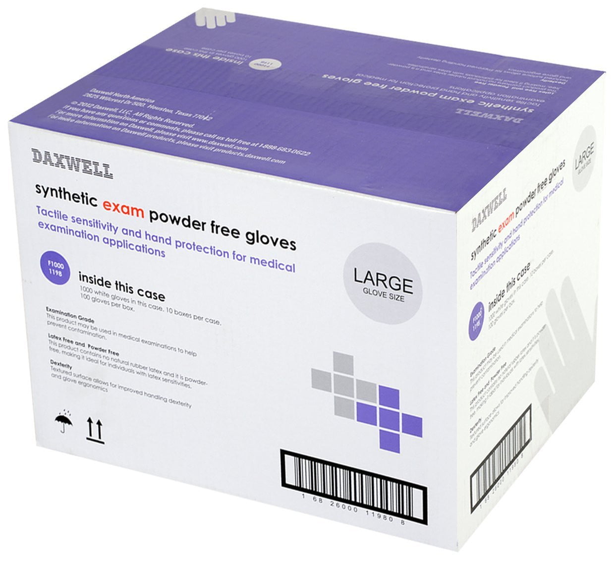 Synthetic Vinyl Examination Gloves - Daxwell