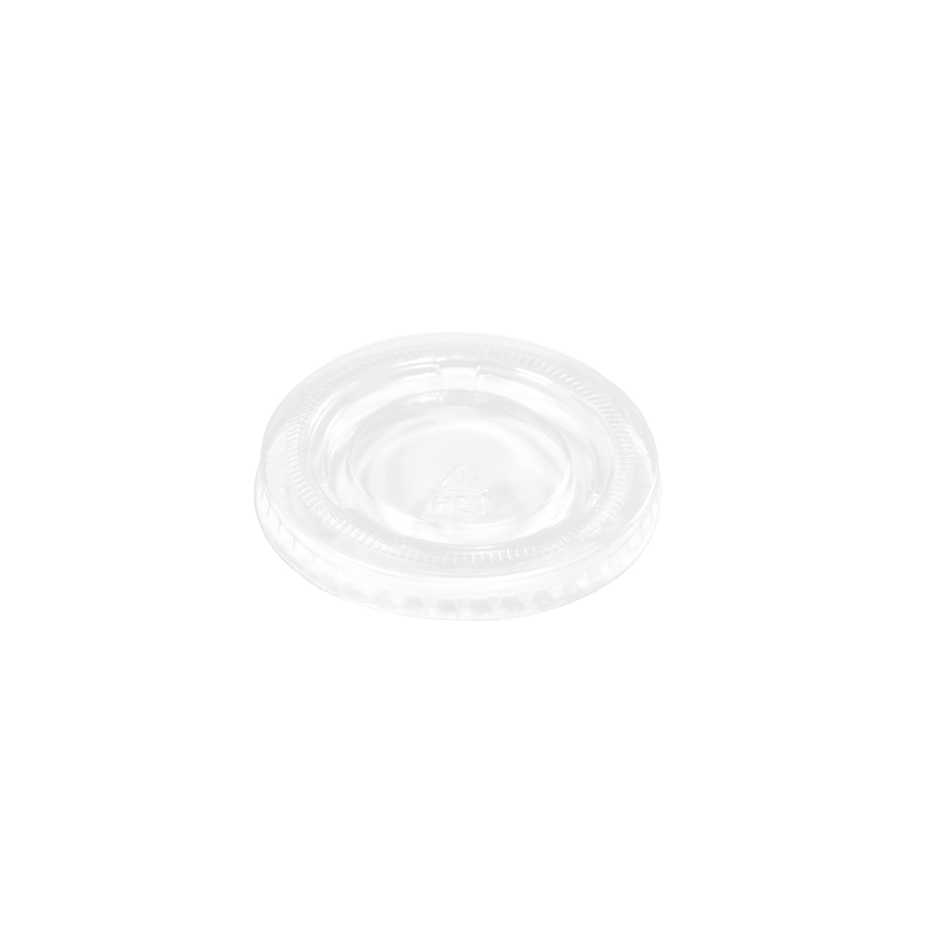 Plastic Lid for 0.5-1 oz. Portion Cups - Daxwell