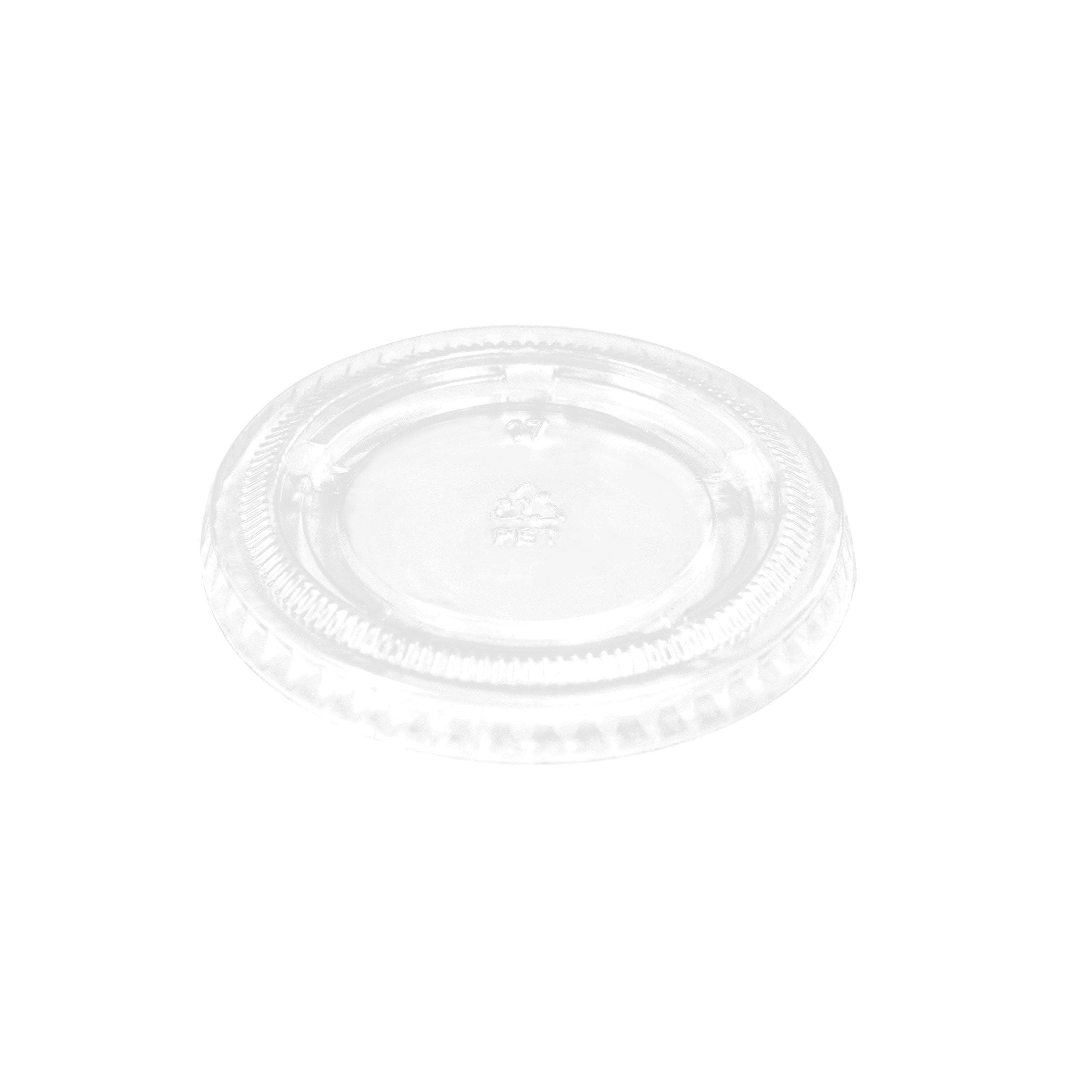 Plastic Lid for 1.5-2.5 oz. Portion Cups - Daxwell