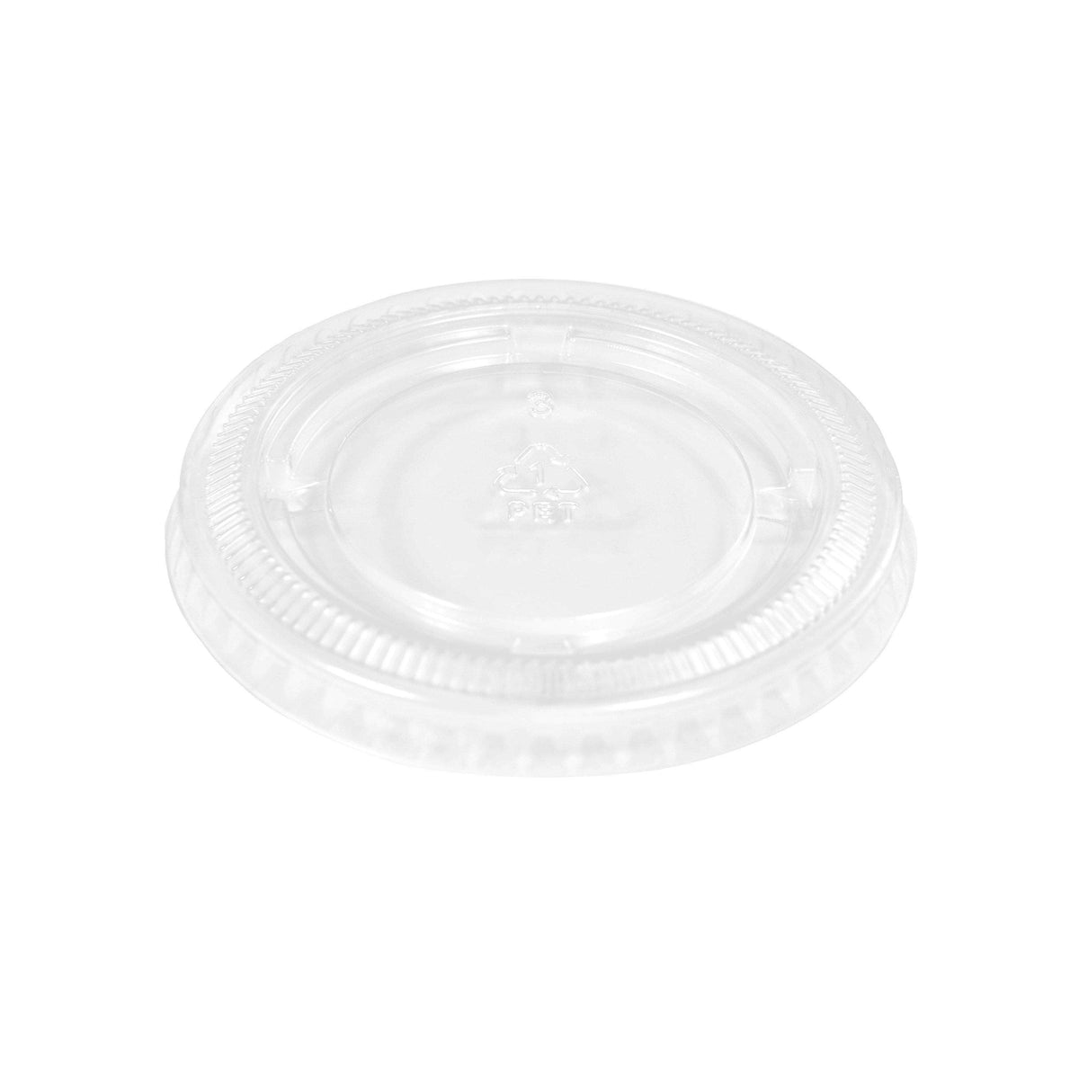 Choice 5.5 oz. Black Plastic Souffle Cup / Portion Cup - 2500/Case