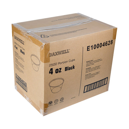 4 oz. Portion Cups, Black - E10004628 packaging