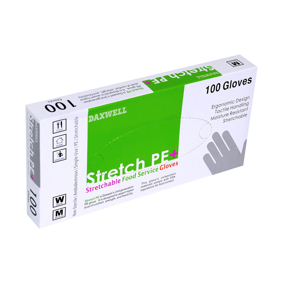 Stretch Poly Gloves - F10000224B packaging