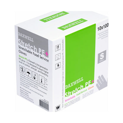 Stretch Poly Gloves - F10000225 packaging