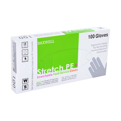 Stretch Poly Gloves - F10000225B packaging