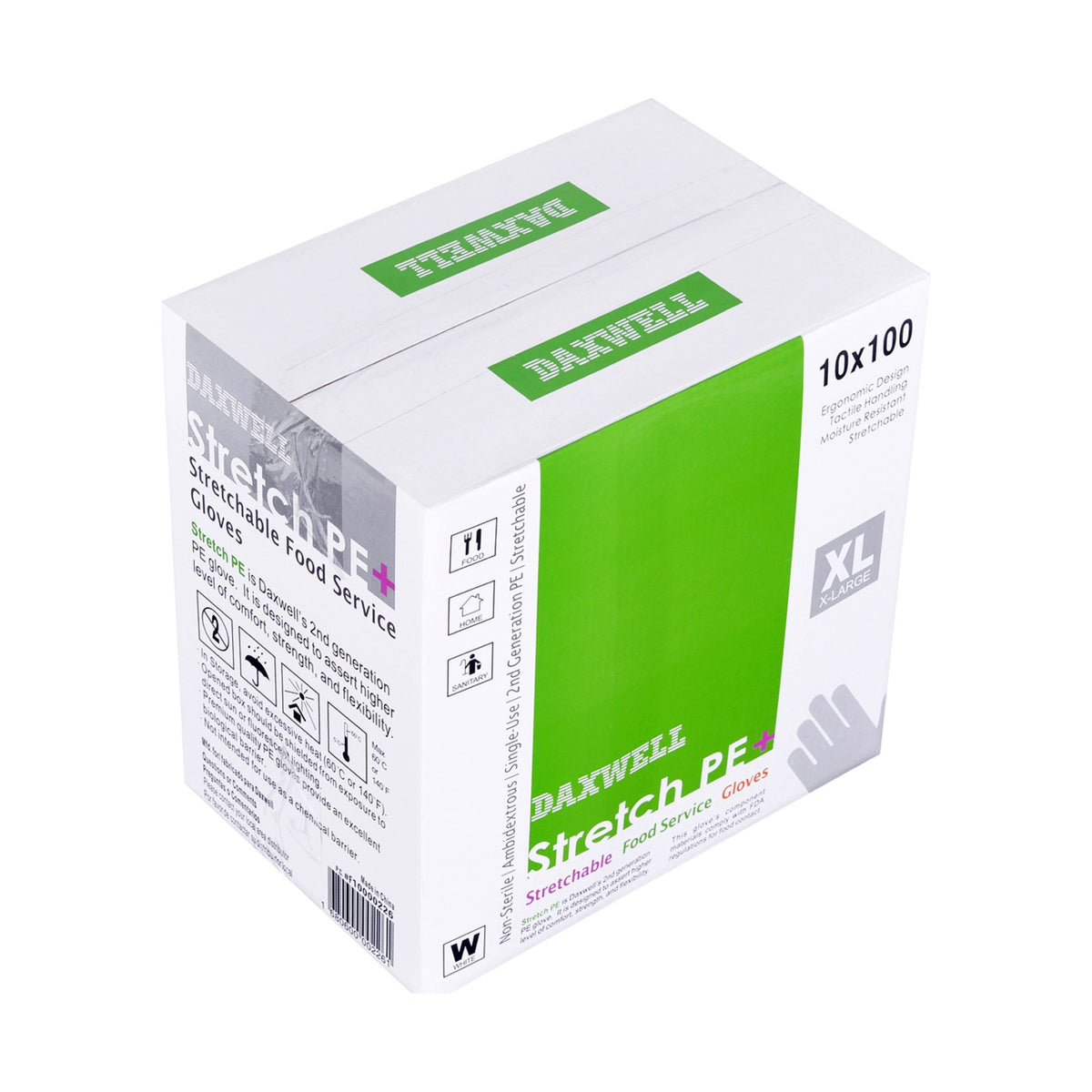 Stretch Poly Gloves - F10000226 packaging