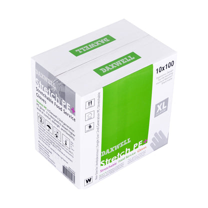 Stretch Poly Gloves - F10000226 packaging