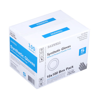 Synthetic Vinyl General Purpose Powder-Free Gloves - F10001694 packaging