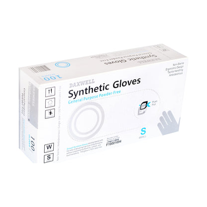 Synthetic Vinyl General Purpose Powder-Free Gloves - F10001694B packaging