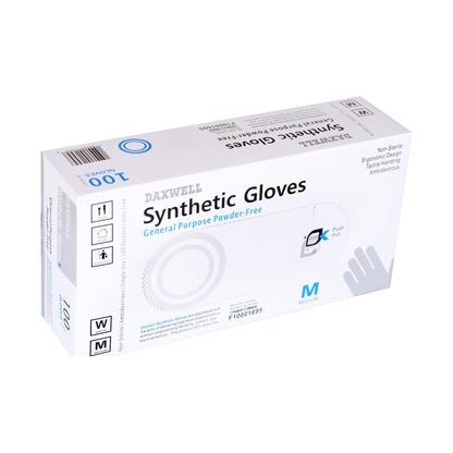 Synthetic Vinyl General Purpose Powder-Free Gloves - F10001695B packaging
