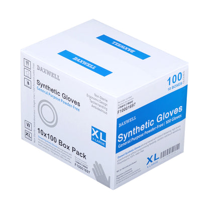 Synthetic Vinyl General Purpose Powder-Free Gloves - F10001697 packaging