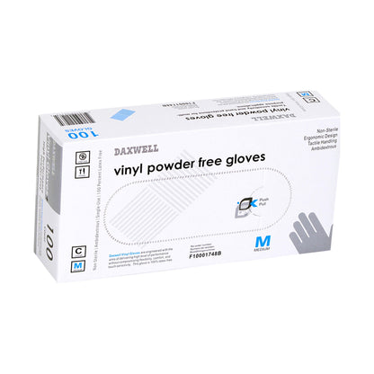 Vinyl General Purpose Powder-Free Gloves - F10001748B packaging
