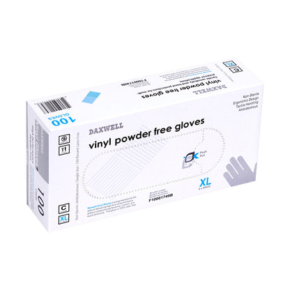 Vinyl General Purpose Powder-Free Gloves - F10001749B packaging
