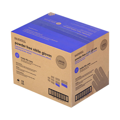 Nitrile General Purpose Gloves, Indigo - F10003061 packaging