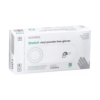 Stretch Vinyl General Purpose Gloves - F10005867B packaging