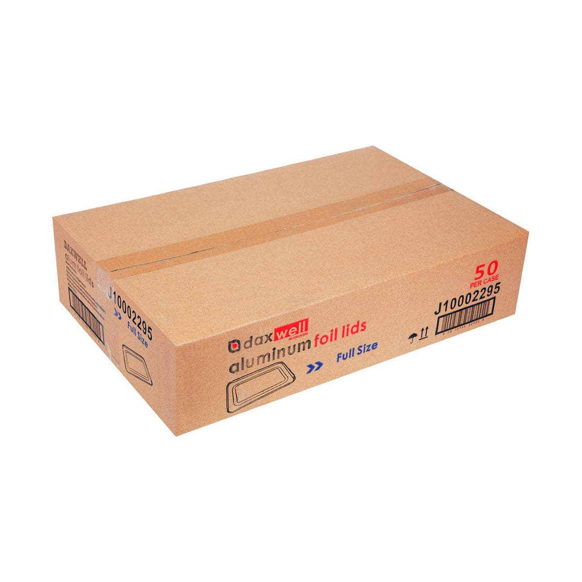 Foil Steam Table Pans Full Size Lids - J10002295 packaging