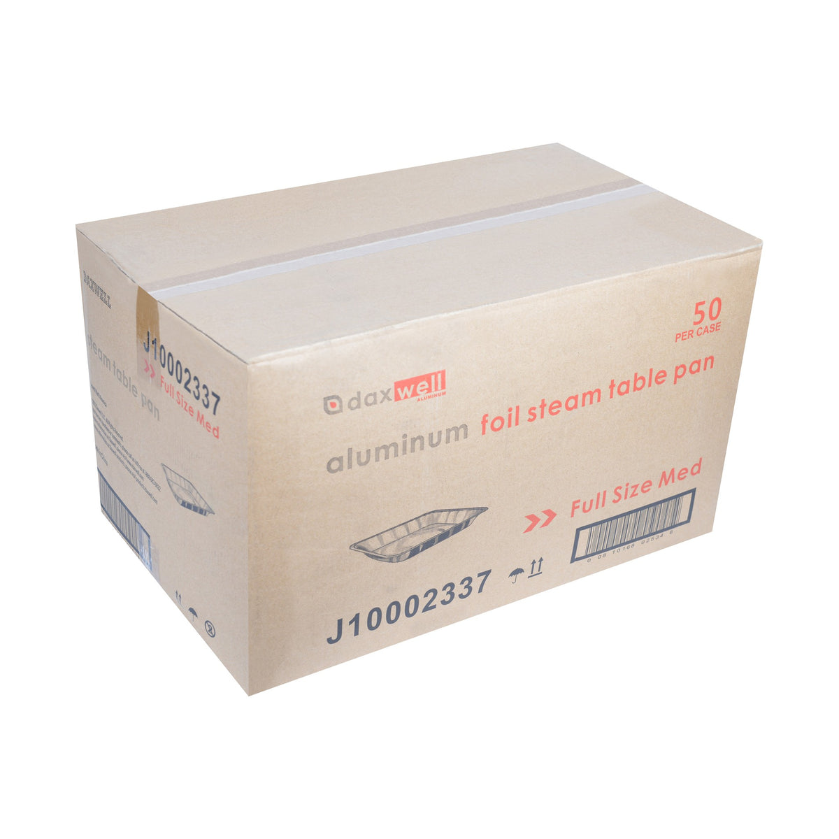 Foil Steam Table Pans Full Size Medium - J10002337 packaging