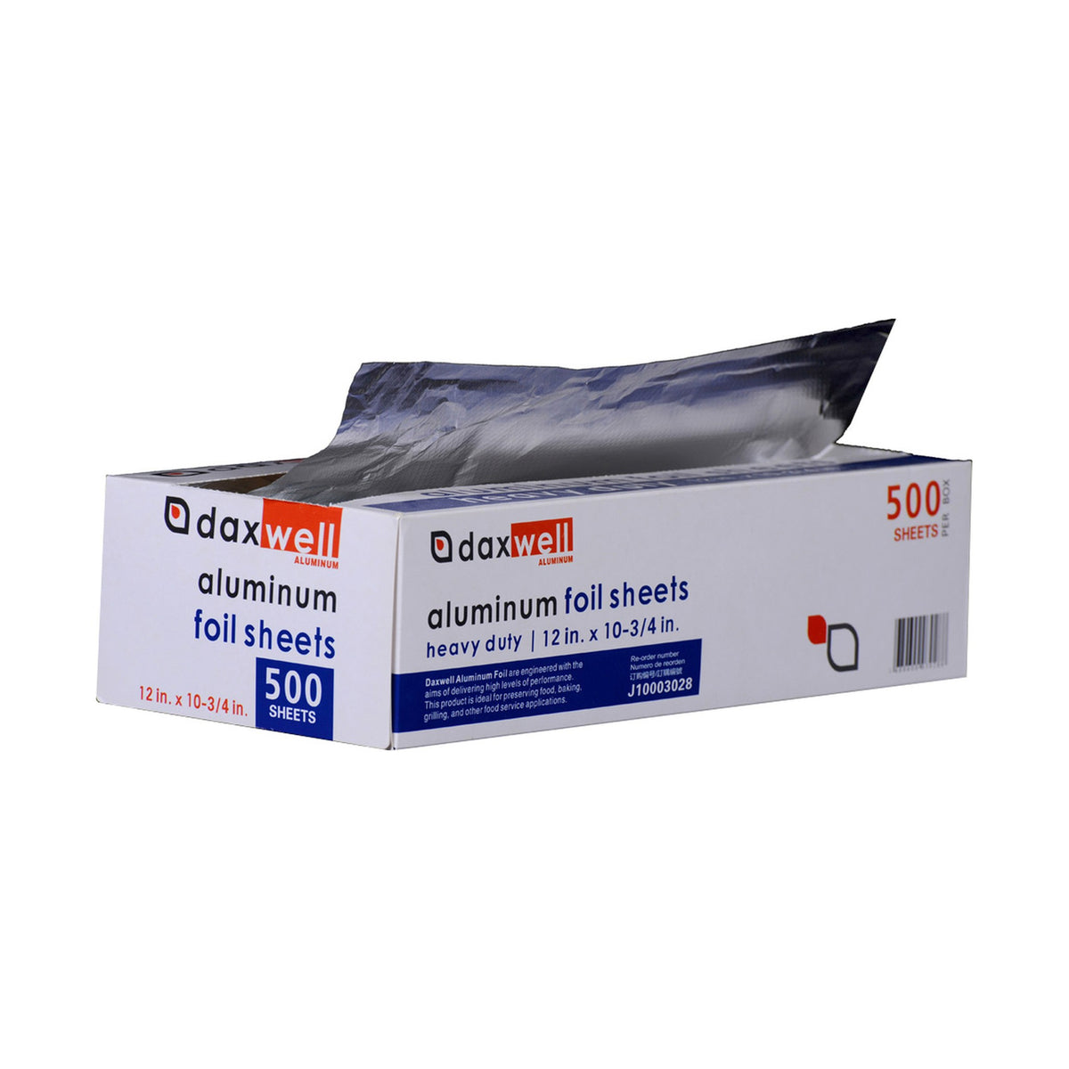 Interfolded Foil Pop-up Sheets, 12" x 10-3/4" - J10003028B packaging