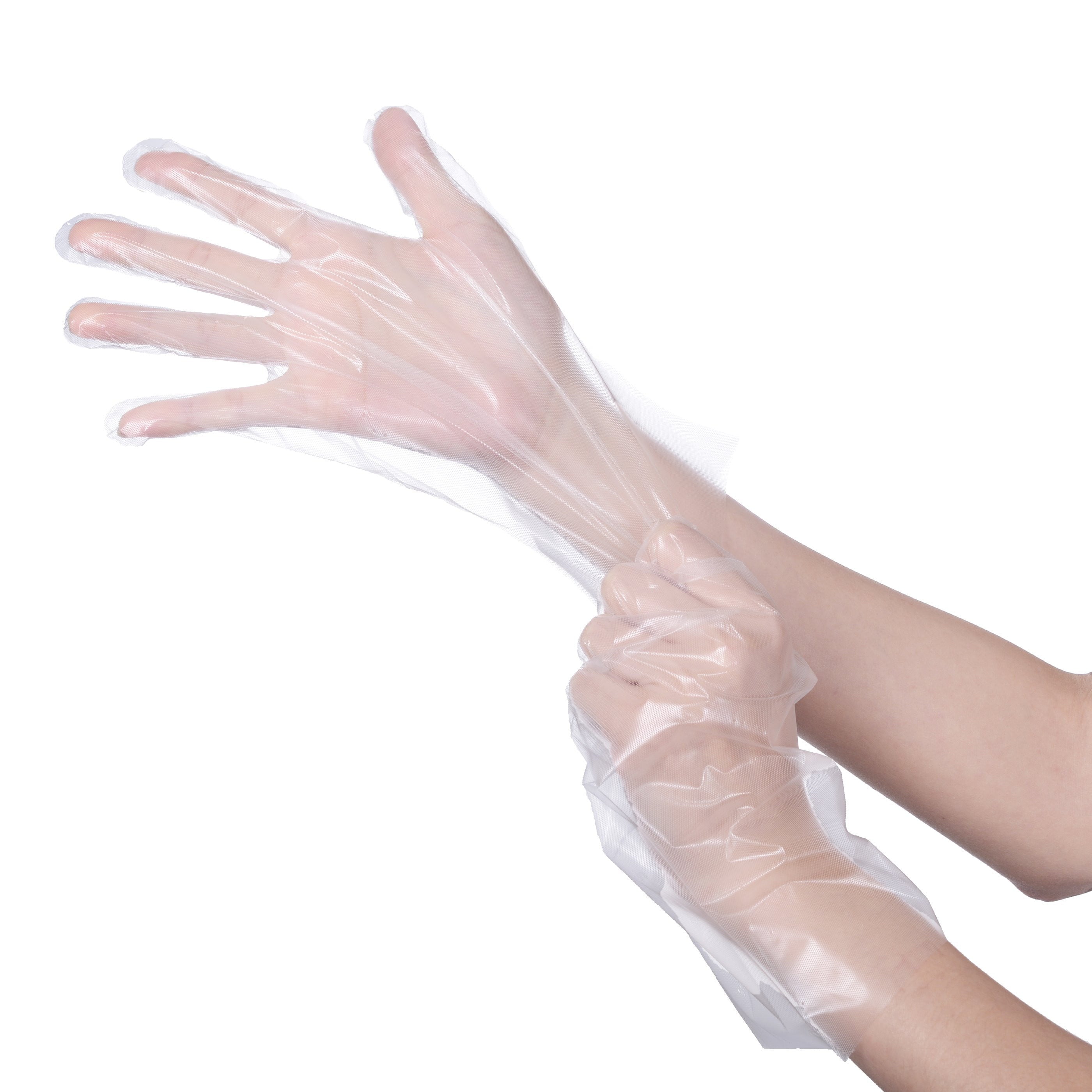 Embossed Poly Gloves Dispenser Pack - Daxwell