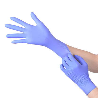 Nitrile General Purpose Gloves, Indigo - Daxwell
