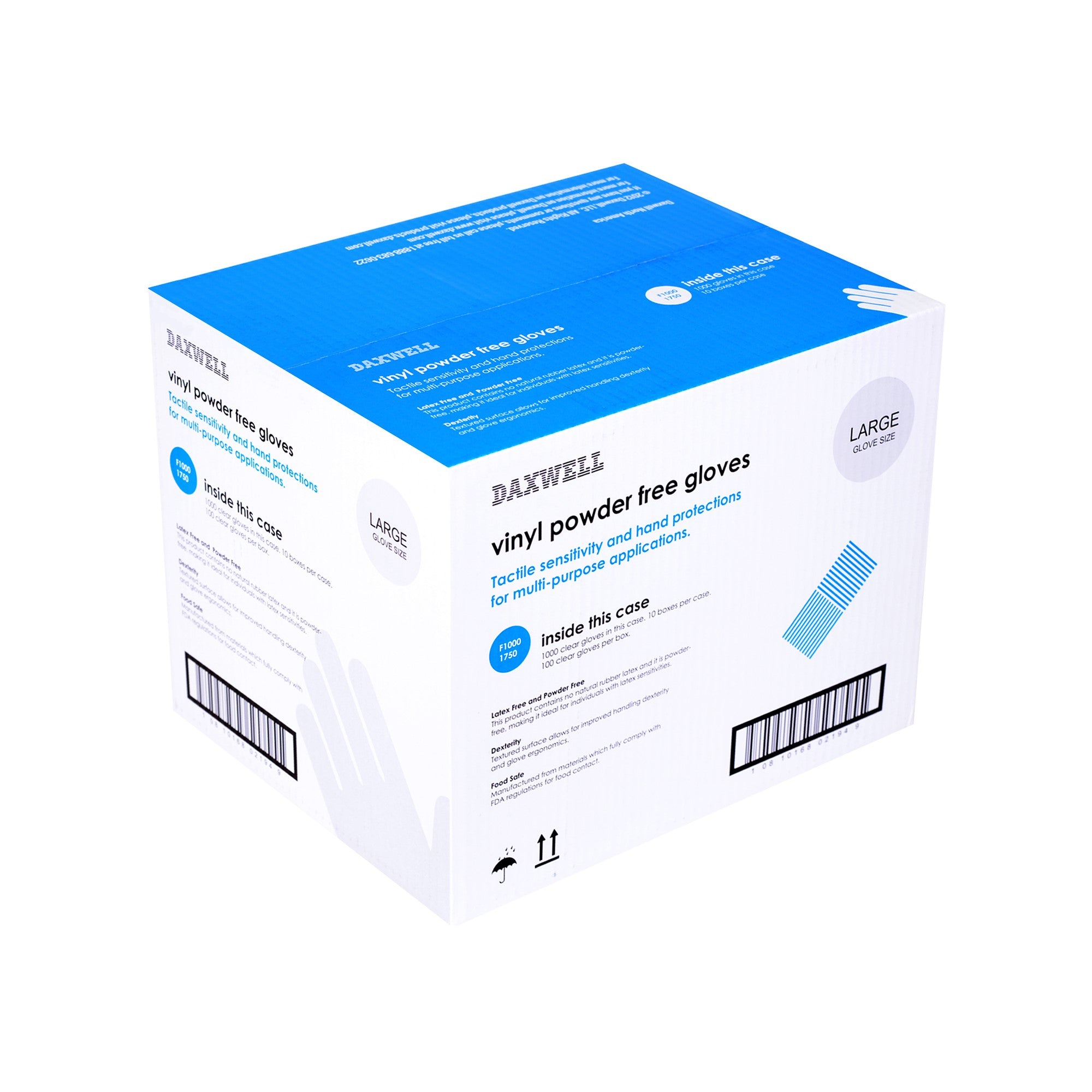 Vinyl General Purpose Powder-Free Gloves – Daxwell