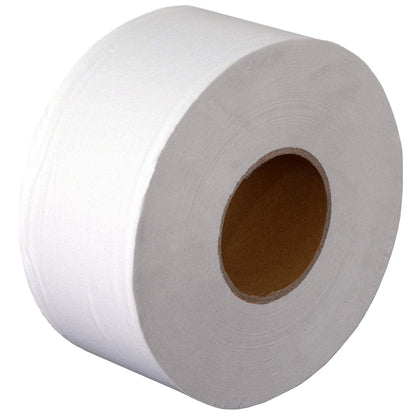 Jumbo Roll Bath Tissue, White - Daxwell