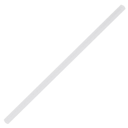 7.75" Jumbo Paper Wrapped Plastic Straws, Translucent - Daxwell